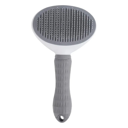 Self-Cleaning Pet Brush Hair Remover Comb for Dogs & Cats, Dematting Grooming Tool