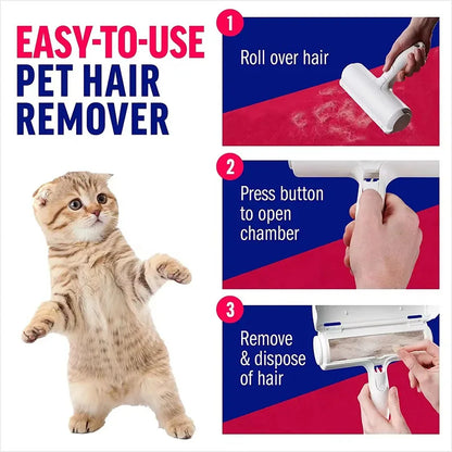 Chomchom Pet Hair Remover Roller Reusable Cat Dog Hair & Fur Remover Lint Brush