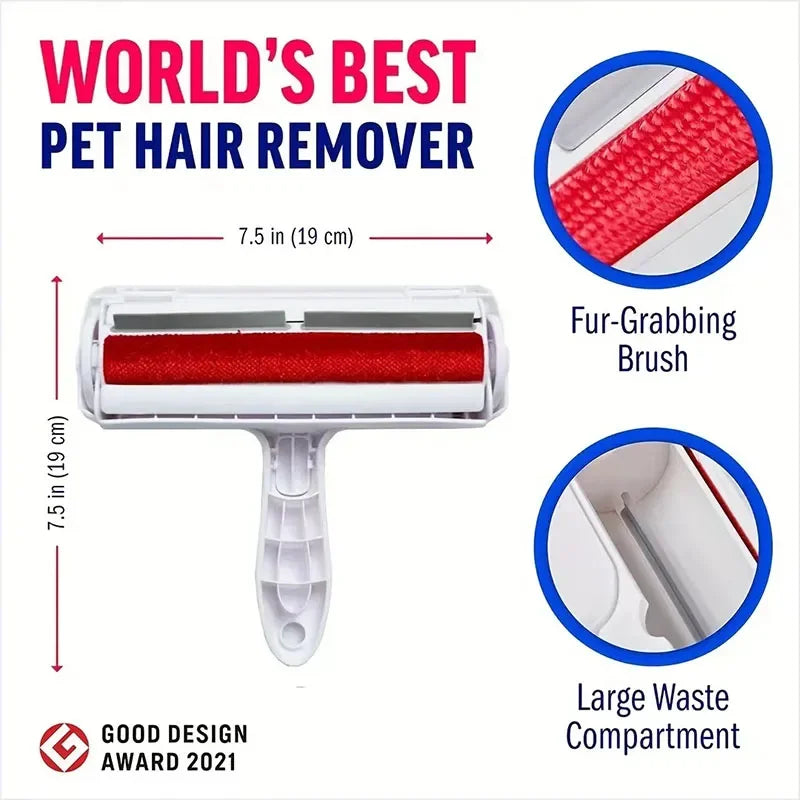 Chomchom Pet Hair Remover Roller Reusable Cat Dog Hair & Fur Remover Lint Brush