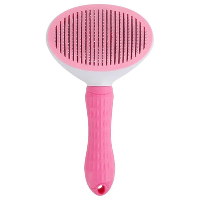 Self-Cleaning Pet Brush Hair Remover Comb for Dogs & Cats, Dematting Grooming Tool